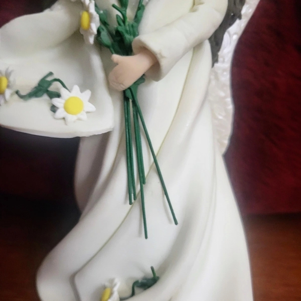 Vtg 3 Angels of Friendship Collection Textured Detailed Hand-painted Figurines - Picture 5 of 15